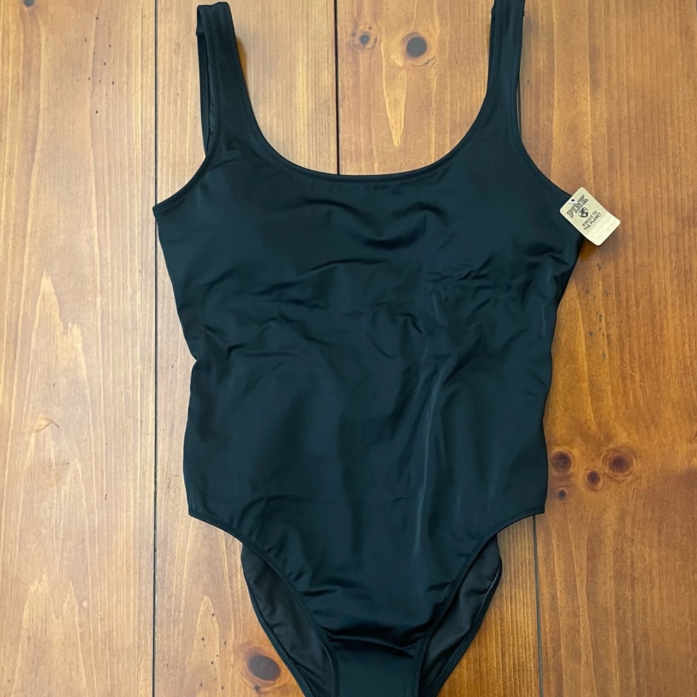 VICTORIA SECRET BLACK ONE PIECE SWIM